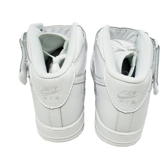 Nike Air Force One Shoes Mid White '07 Custom Adelaide Crows Australian Size 11 - Picture 5 of 12